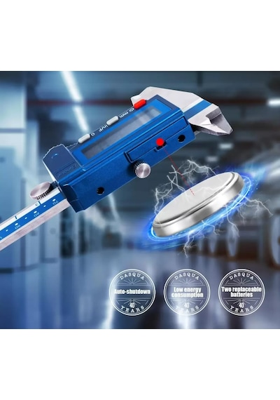 Dasqua 150mm Dijital Kumpas Toz Ve Sıvılara Karşı Ip54 Korumalı 2