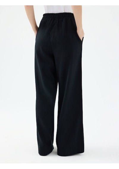 LOFT Regular Fit Kadın Pantolon Lf2038407 Q1.v1 Siyah
