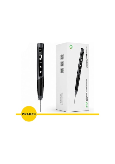 210 Dijital Ekranlı Taşınabilir Akıllı Havya Seti 30w Type-c Profesyonel Lehim Makinesi