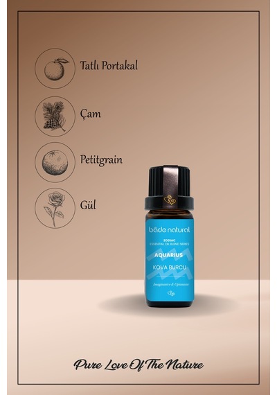 Bade Natural Kova Burcu Aromaterapi Karışımı 10 ML