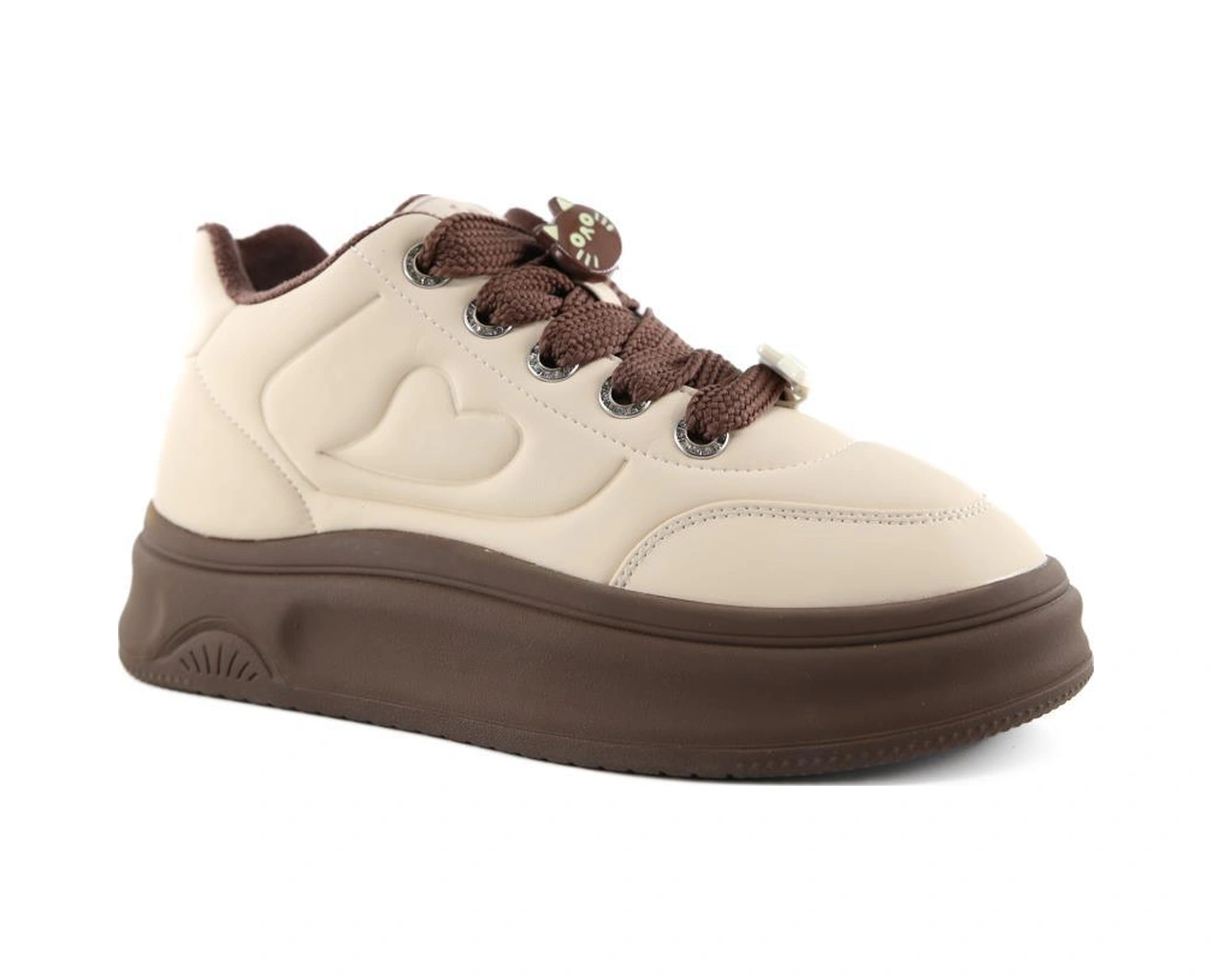 Guja 25k421 Bej Kadın Sneakers Bej