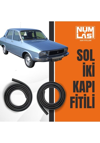 Renault Reno-12 Sedan Sol Ön Ve Arka Kapı Fitili-a Kalite-numlas-nm7360