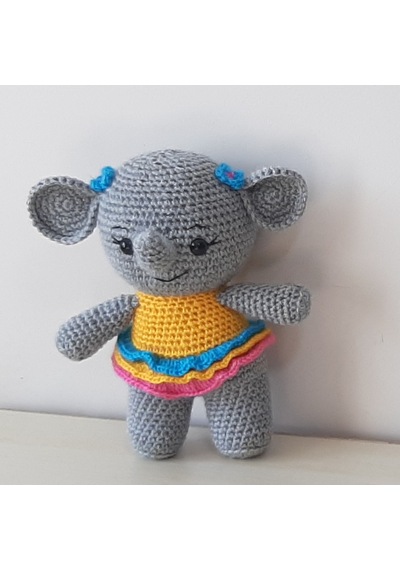 Amigurumi Örgü Oyuncak Fil