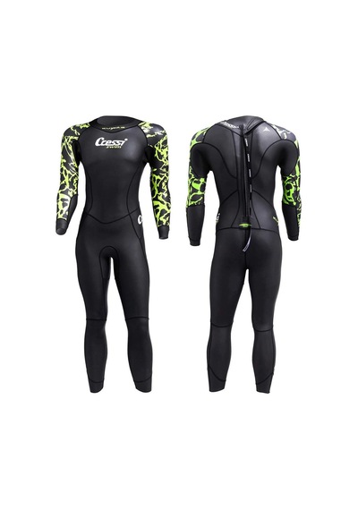 Cressi Kuwae Man 2 Mm Yüzücü Elbisesi Large Siyah
