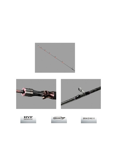 Daiwa New Kohga Tenya Game 206 Cm 60-300 Gr Tetikli Tai Rubber Kamış