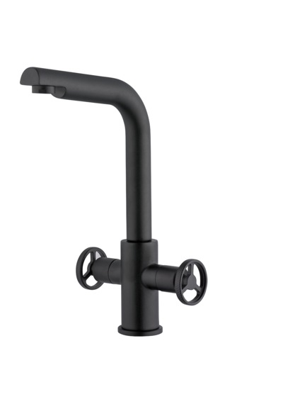 Vistablack Lavabo Bataryası Siyah Siyah