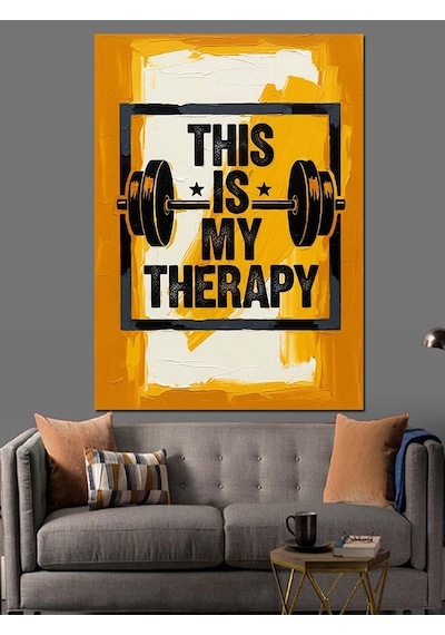 Ahşap Tablo This Is My Therapy