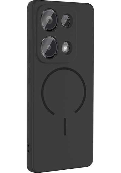 Xiaomi Redmi Note 13 Pro 4g Kılıf M-safe Şarj Özellikli Zore Meta Kapak 1