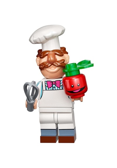 71033 The Muppet Show- 11 The Swedish Chef Mini Figür Kapalı Paket 1 Adet Minifigür