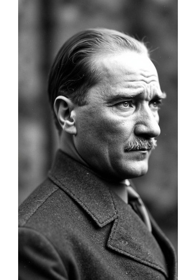 Siyah Beyaz Atatürk C1 Kanvas Tablo Ev Dekarasyon Hediyelik Duvar Süsü Ölçü Seçmeyi Unutmayınız :
