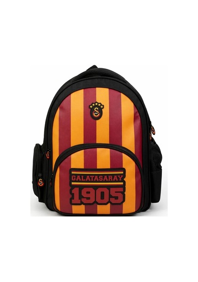 Galatasaray Okul Çantası - Kırmızı - Sarı İlkokul Sırt Çantası -çok Renkli
