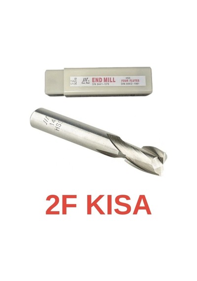 9 Mm İki Ağızlı Kısa Parmak Freze