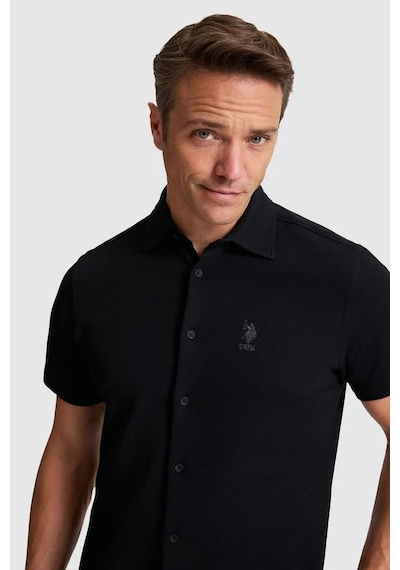 U.s. Polo Assn. Erkek Gömlek Siyah
