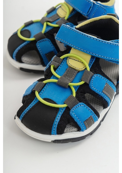 Mnpc Unisex Sax Mavi Deri Ortopedik Outdoor Çocuk Sandalet (531051804) Çok  Renkli