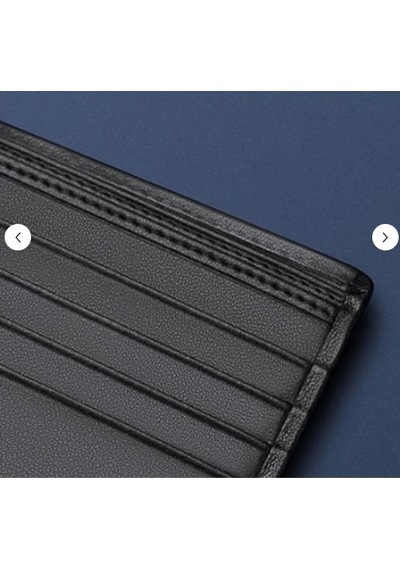 Derikon Italyan Deri Cüzdan-kartlık Dikey Siyah