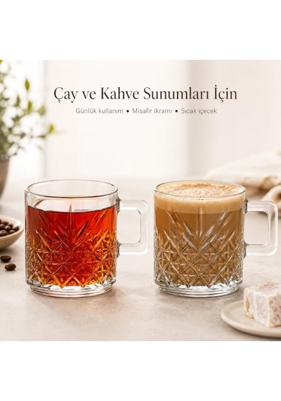 Paşabahçe Tımeless Fincan/kupa 195 Cc T 2'li Hediyelik Kutu Açık Ahşap