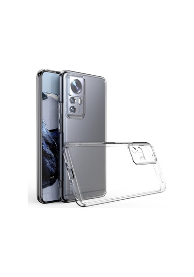 Xiaomi Mi 12t Kılıf Zore Kamera Korumalı Süper Silikon Kapak Renksiz