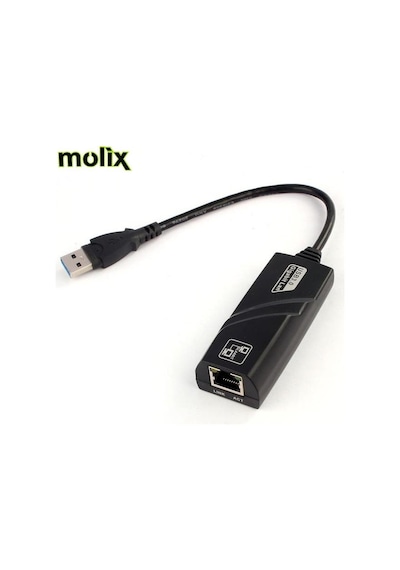 Molix USB 3.0 Gigabit To Ethernet Çevirici Dönüştürücü