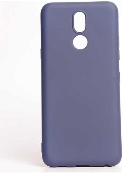 LG Uyumlu K40 Kılıf Zore Premier Silikon Kapak Lacivert