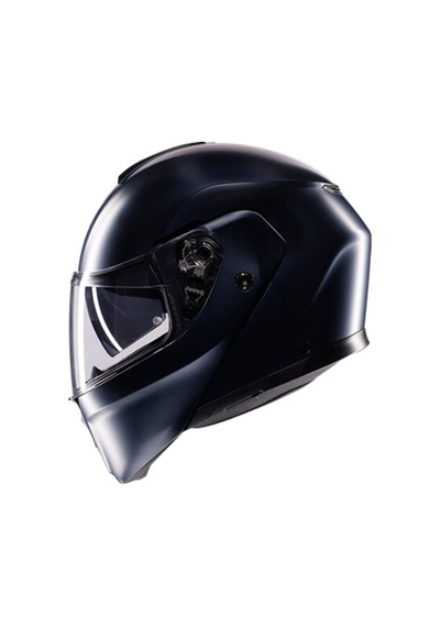 Agv Kask Streetmodular Mono Matt Profondo Kask Blue Siyah