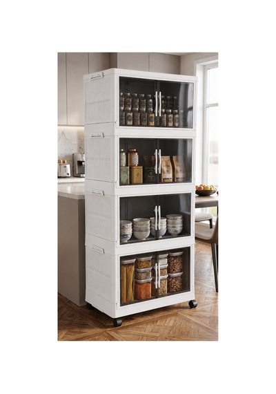 4'lü Tekerlekli Organizer Dolap & 4'lü Portatif Istiflenebilir Plastik Banyo Mutfak Dolapları Saklama Kutu Gri - 912595168 Gri 4'lü Tekerlekli Organizer Dolap & 4'lü Portatif Istiflenebilir Plastik Banyo Mutfak Dolapları Saklama Kutu Gri - 912595168 Gri