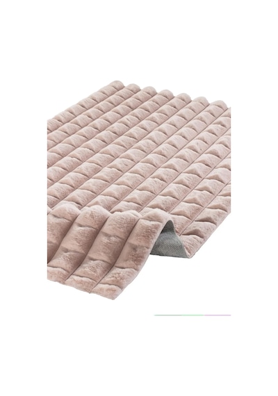 Apex Halı Diamante Peluş Halı 7004 Pudra Renkli