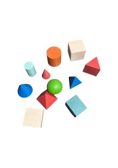 Bigibu 11 Parça Geometrik Şekiller Eğitici Geometrik Şekiller İlkokul Ve Okul Öncesi Eğitici Matematik Seti