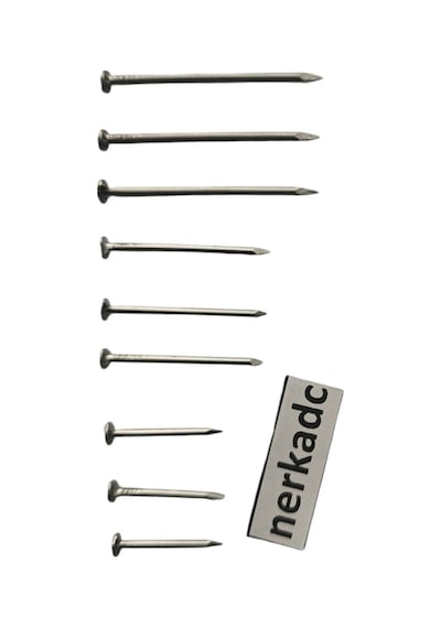 180 Adet Tel Çivi Mix Set - Çok Amaçlı, Farklı Boylarda 2 Cm: 80 Adet - 3 Cm: 60 Adet - 4 Cm: 40 Adet Tçms234 2