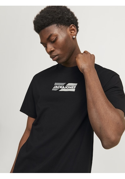 Jack & Jones JJCORP Erkek  Siyah Tişört