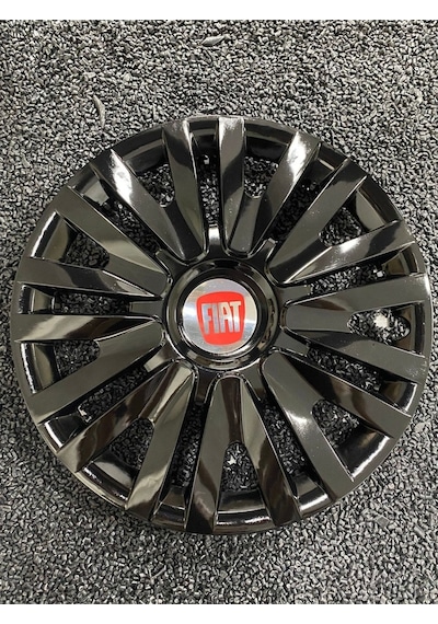 Fiat Palio Weekend 14" Kırılmaz Jant Kapağı Siyah 4911syhfiat