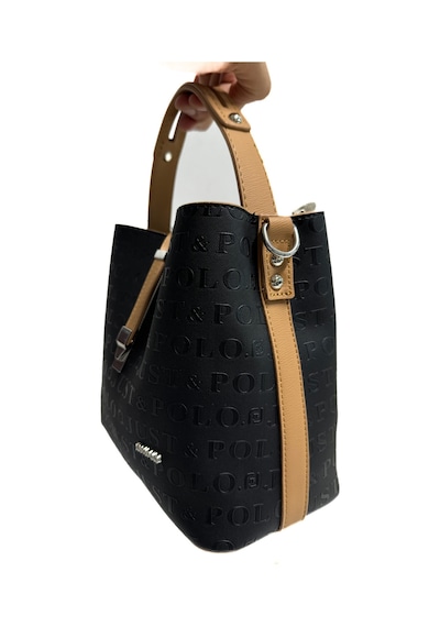 Just Polo Günlük Kombinlere Uygun Kadın Omuz Çantası Taba Siiyah 23443068