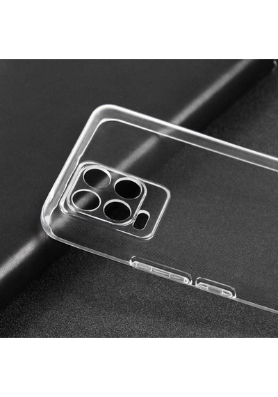 Realme 8 Kılıf Zore Süper Silikon Kılıf Renksiz (545868306) Renksiz