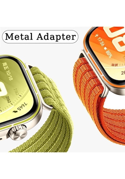 Huawei Watch Fit 5/ Fit 5 Pro/ Fit 4/ Fit 4 Pro/ Fit 3 Kordon Hafif Hasır Dokuma Havalandırmalı Band Fit 5 Pro Lansman