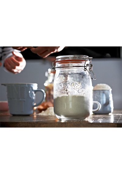 Kilner Klipsli Yuvarlak Kavanoz 1 Lt