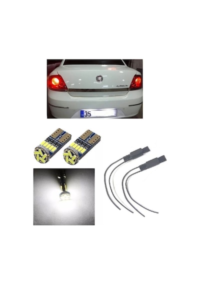 Fıat Lınea Led Plaka Aydınlatma Seti