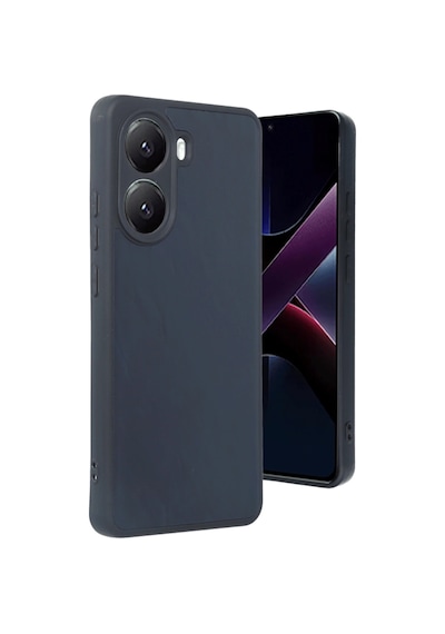 Gld-spt- Newface Xiaomi Poco X7 Pro Kılıf Aras Deri Kapak - Lacivert