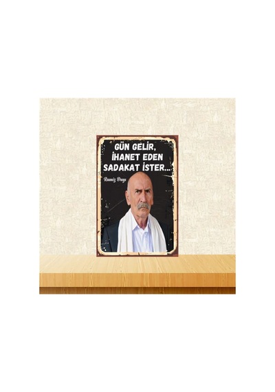 Ramiz Dayı Ihanet Eden Sadakat Ister 20-30 Cm Retro Ahşap Tablo Tkfx4532 Çok Renkli - 743300901 Çok Renkli Ramiz Dayı Ihanet Eden Sadakat Ister 20-30 Cm Retro Ahşap Tablo Tkfx4532 Çok Renkli - 743300901 Çok Renkli