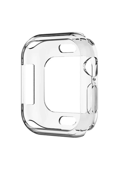 Microsonic Apple Uyumlu  Watch SE 2022 44mm Kılıf 360 Full Round Soft Silicone