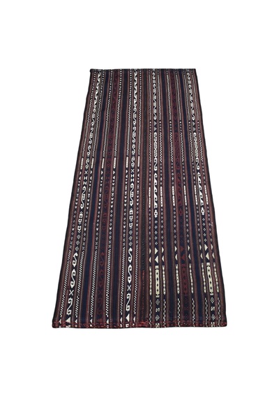 Zehra Abla Halı Antika El Dokuma Seçkin Şavak Yün Kilim 6981 Çok Renkli