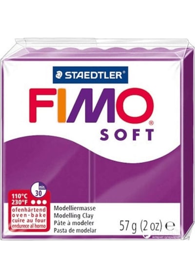Fimo Soft Polimer Kil 57G No:61 Violet