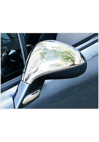 Peugeot 207 Krom Ayna Kapağı 2 Prç 2006 Üzeri P.çelik