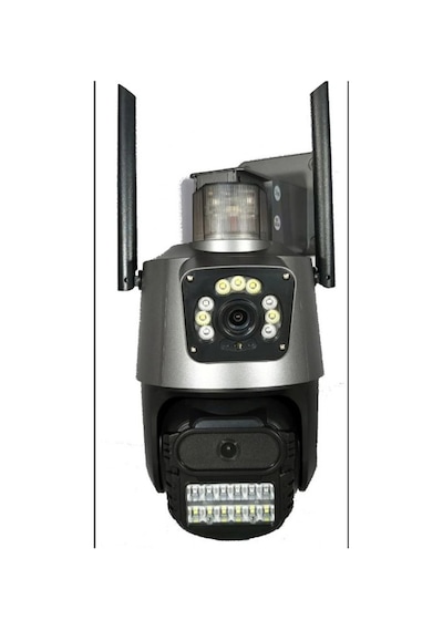 Apronx Apx-wp242 6mp 2.8mm Çift Kamera 19 Led Wifi Ptz