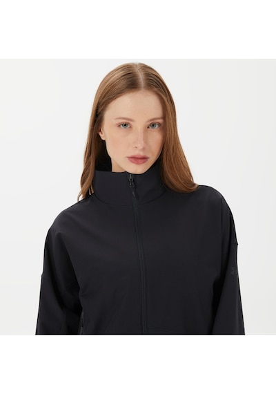 Under Armour Unstoppable Kadın Siyah Rüzgarlık Düz 1374889 Siyah