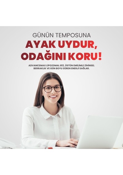 Advancemax Lipozomal B12 30 Dilaltı Tablet