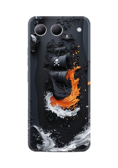 Tecno Spark 40 5g Km8n Uyumlu Kılıf Desen Baskılı Silikon Pandalar Stk:.1028.tecno Renk69 Renk69