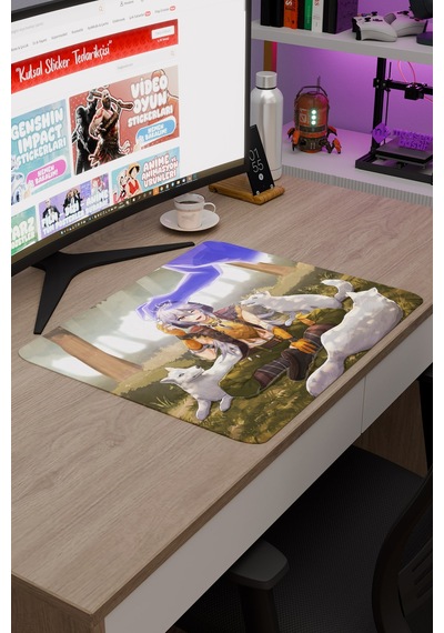 Razor Genshin Impact Anime Oyuncu V1 - 48x40 Xl Gaming Mouse Pad Fare Altlığı