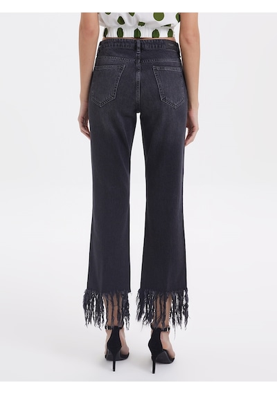 Kadın Regular Jean Wilma Lf2016470 Black Pop Wash