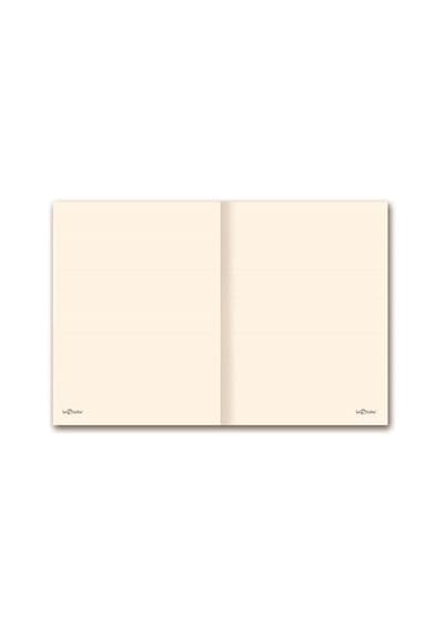 Renkli İstanbul Defter Çizgili Lastikli Galata 103 Ivory