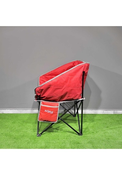 Argeus Balcony Comfort Katlanabilir Kamp Koltuğu Kırmızı