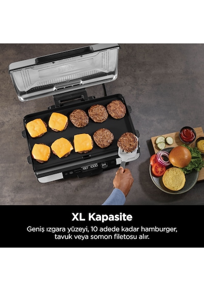 Ninja Sizzle Pro XL GX101EU Indoor Grill Izgara Makinesi
